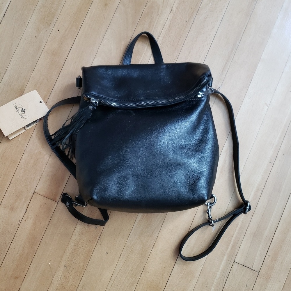 Patricia Nash black Luzille back pack